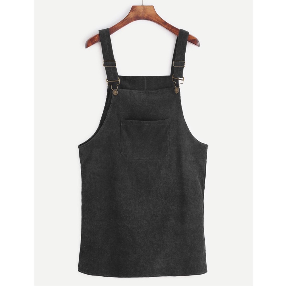 Corduroy Overall Dress